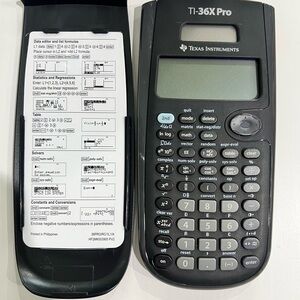Texas Instruments TI-36X Pro Black Calculator